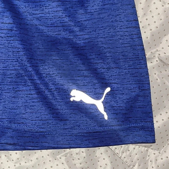 Boys size 8 small Puma gym/athletic shorts with elastic waist and pockets - Picture 2 of 4